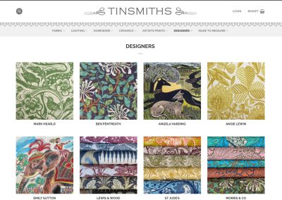 Tinsmiths Ecommerce