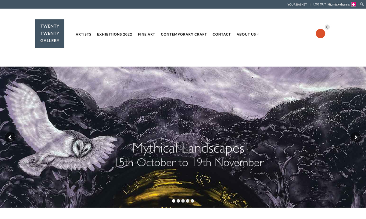Twenty Twenty website screenshot