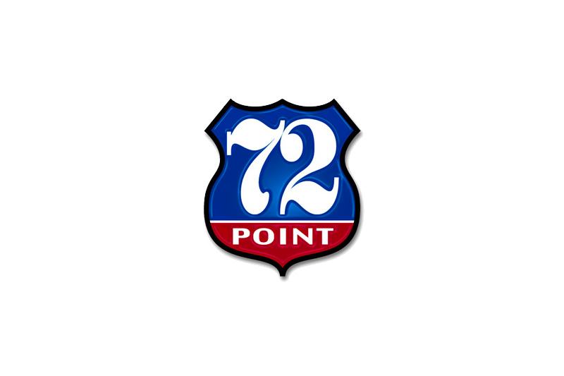72 point logo
