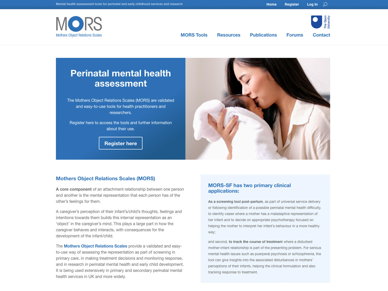 Mothers Object Relations Scales