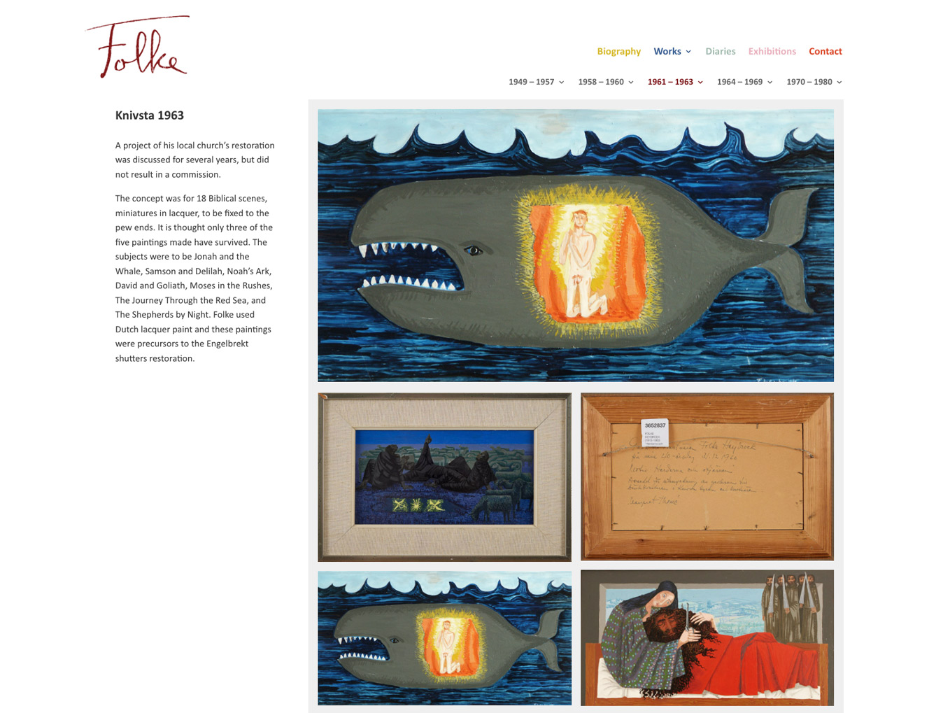 Folke Heybroek artist gallery